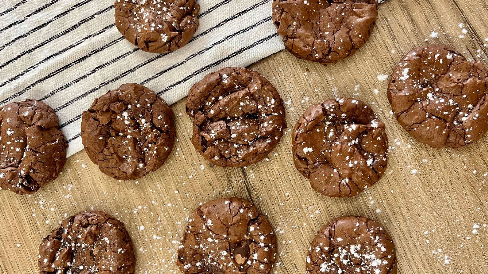 Photo de cookies brownie au chocolat