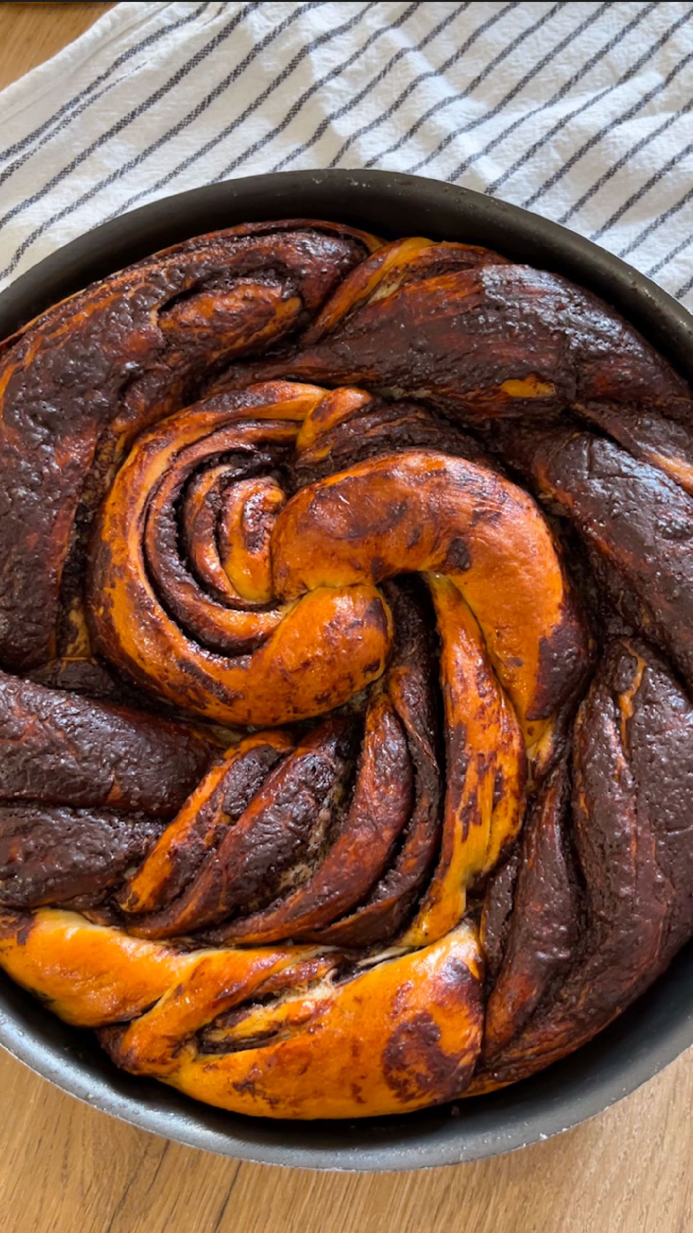 Babka au chocolat, recette d'Evolvive