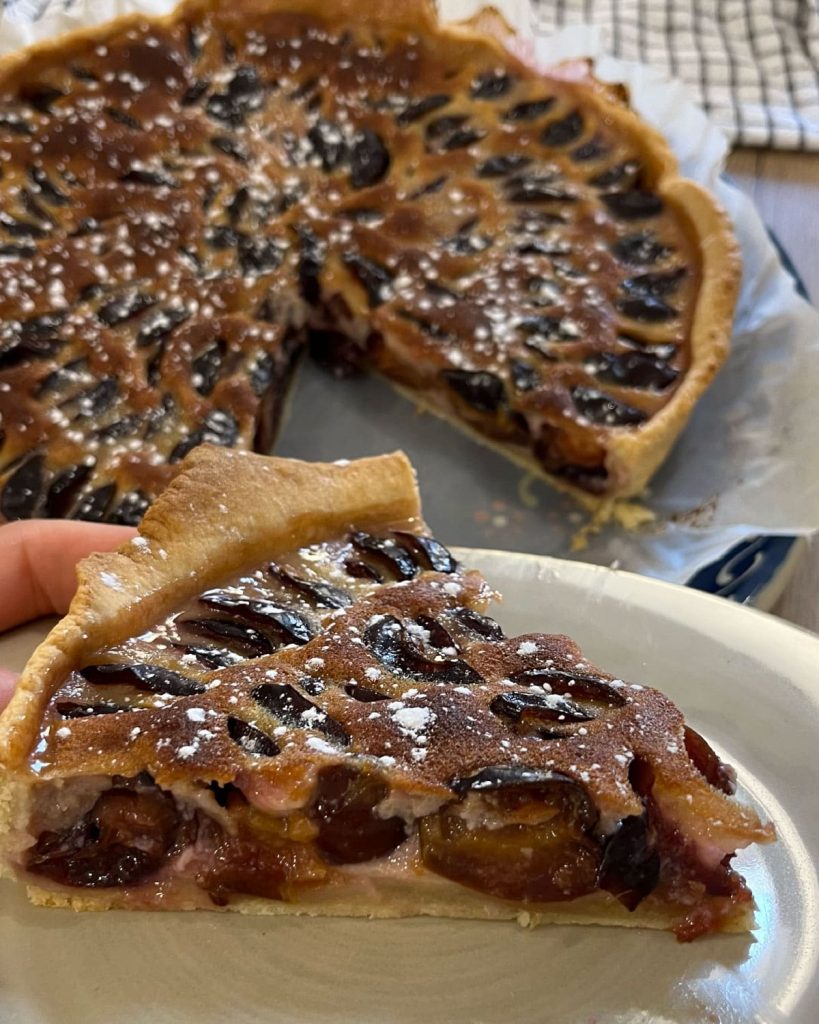 Tarte aux quetsches
