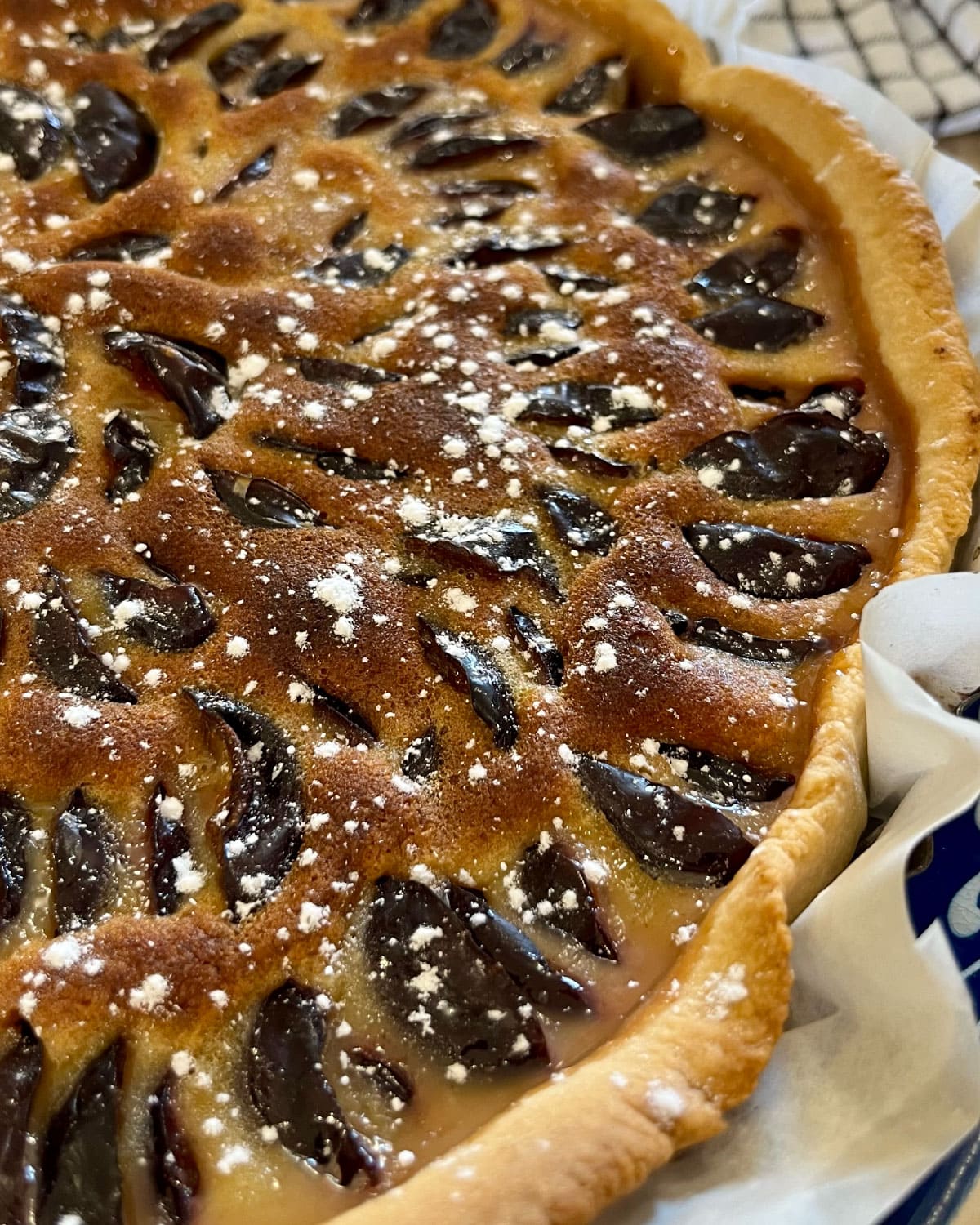Recette de tarte quetsches